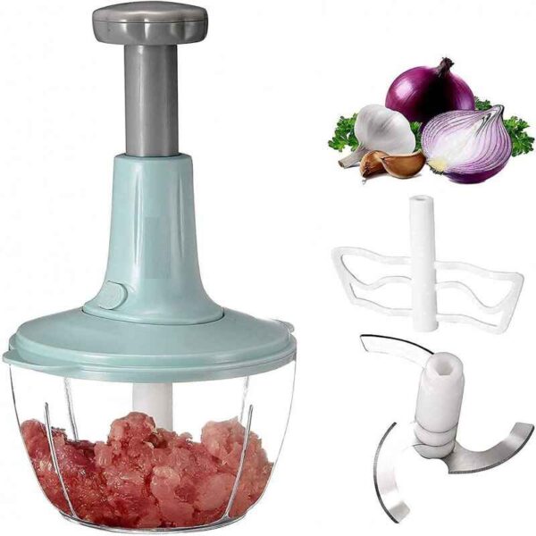 Multi-functional 2L Push Chopper – With Complete Accessories & Safety Lock - Image 2